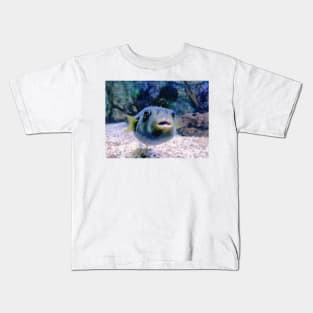 puffer fish, aquarium, puffer fish saying, guinea fowl puffer fish, blackspot puffer fish, dwarf puffer fish, pea puffer fish, aquaristics, giant puffer fish, aquarist, puffer fish owner, pumped up fish, fish owner, puffer, puffer fish lover Kids T-Shirt